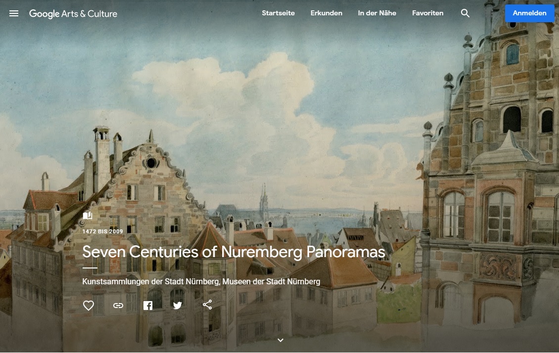 Nürnberger Panoramen in virtueller Ausstellung