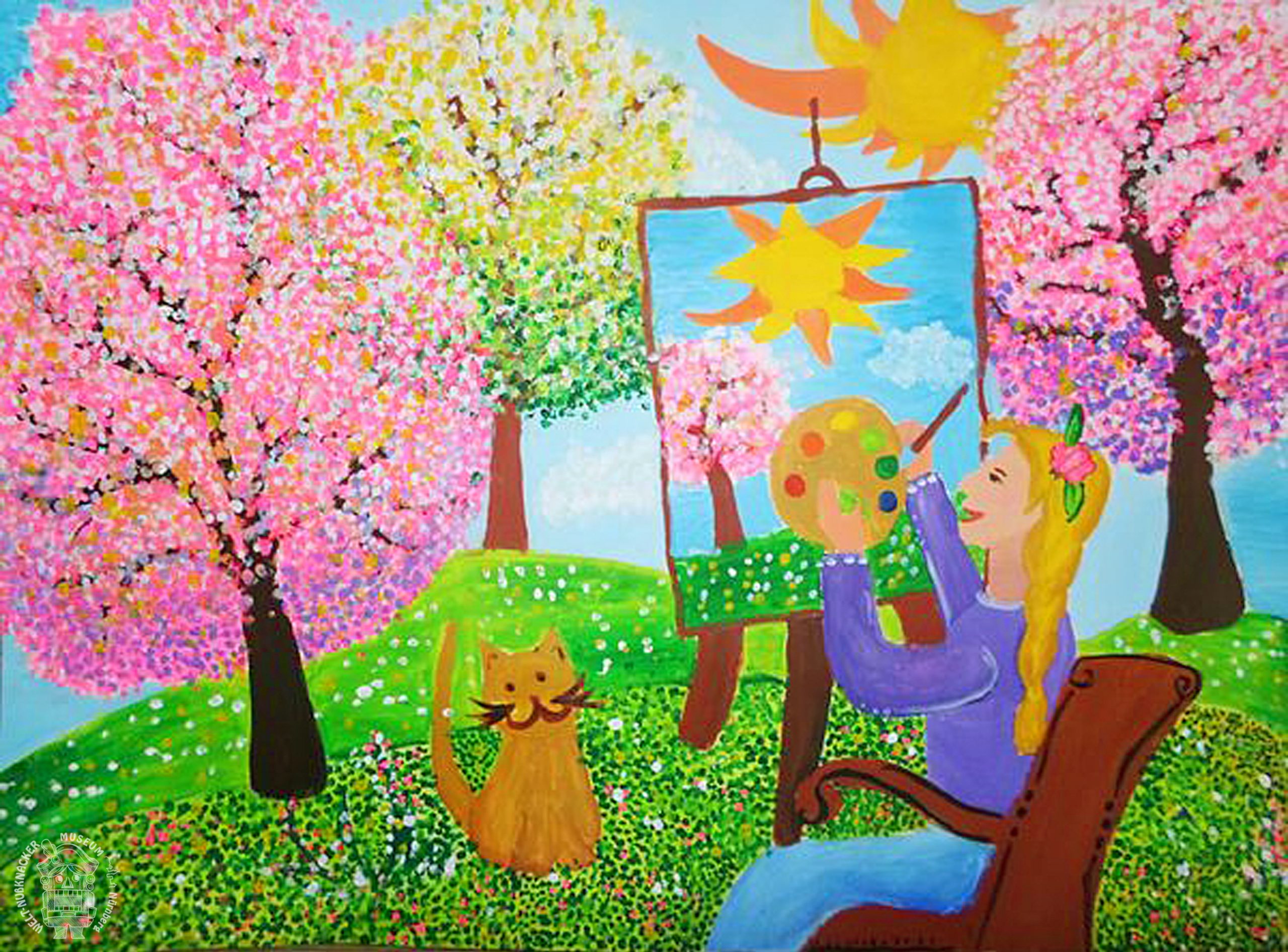 Весна раскраски для детей. Скачать, распечатать онлайн бесплатно