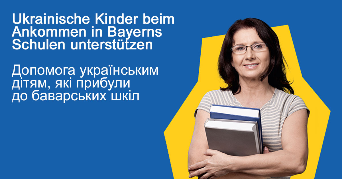 Mehr als 8.000 Schülerinnen und Schüler aus der Ukraine an Bayerns Schulen