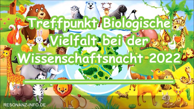 Treffpunkt Biologische Vielfalt bei der Wissenschaftsnacht 2022: Tiergarten Nürnberg